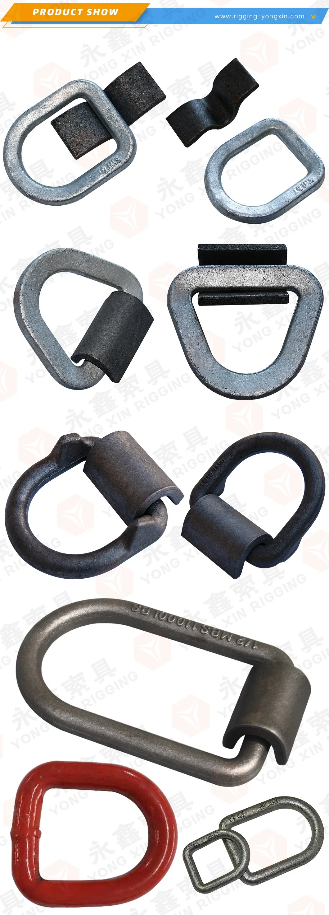 Chinese Manufacturer of Plastic &amp; Spraying D Link|Customized D Ring